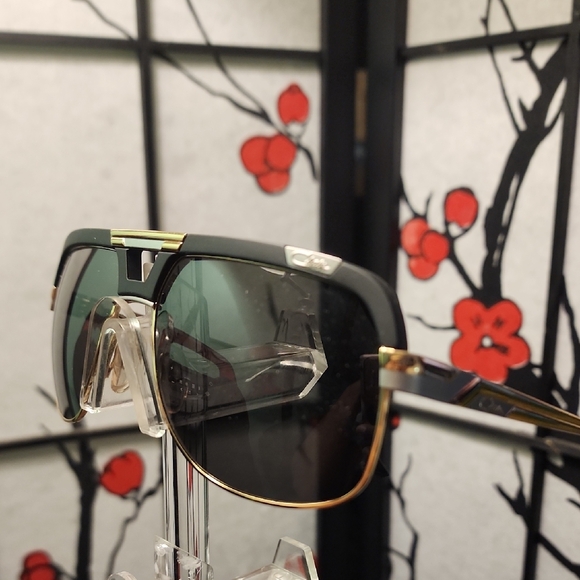 Cazal Black and Gold Men's Glasses - Picture 4 of 6